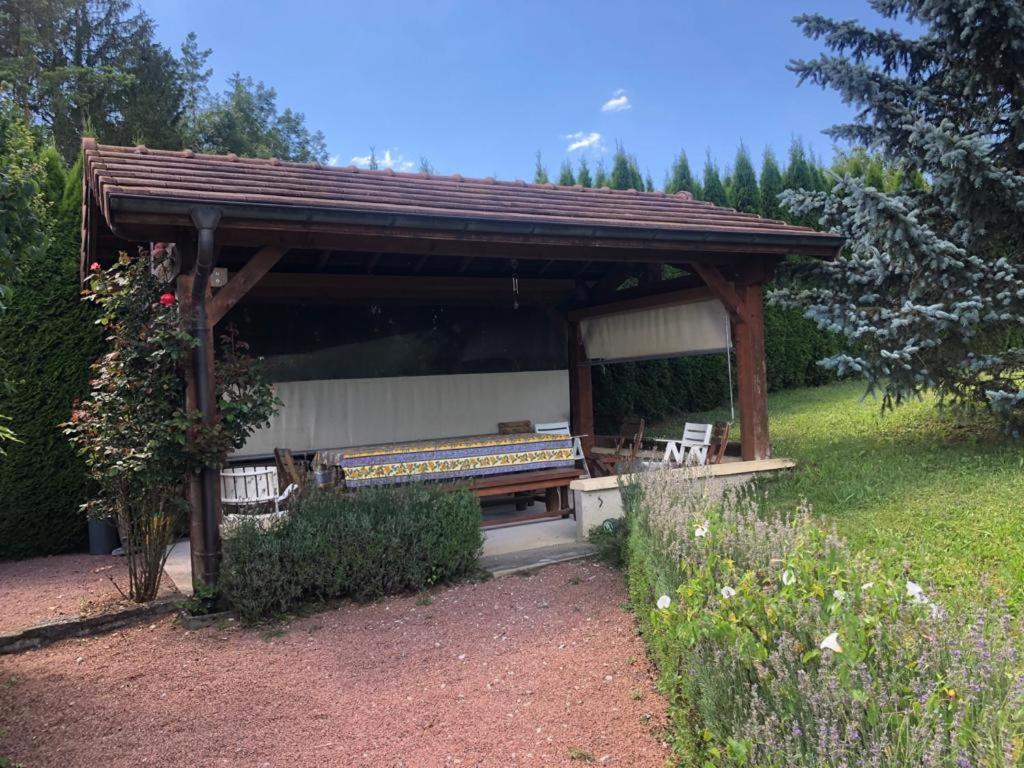 Maison/Gite Familial Dans Le Jura A 200M Du Lac Avec Piscine Privee Marigny  Екстер'єр фото